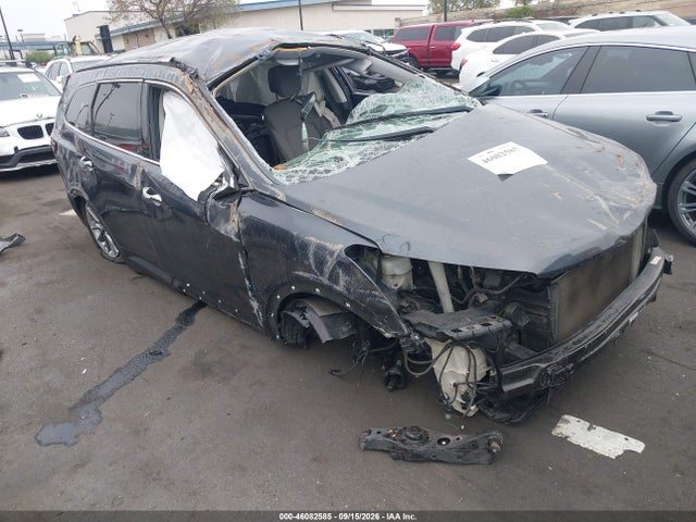 2018 Hyundai Santa Fe Se მანქანა იყიდება აუქციონზე, vin: KM8SM4HF3JU271864, აუქციონის ნომერი: 46082585