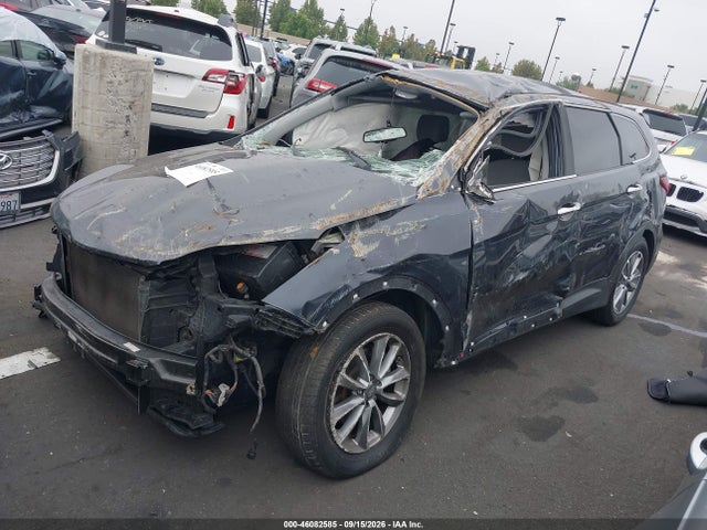 2018 Hyundai Santa Fe Se მანქანა იყიდება აუქციონზე, vin: KM8SM4HF3JU271864, აუქციონის ნომერი: 46082585