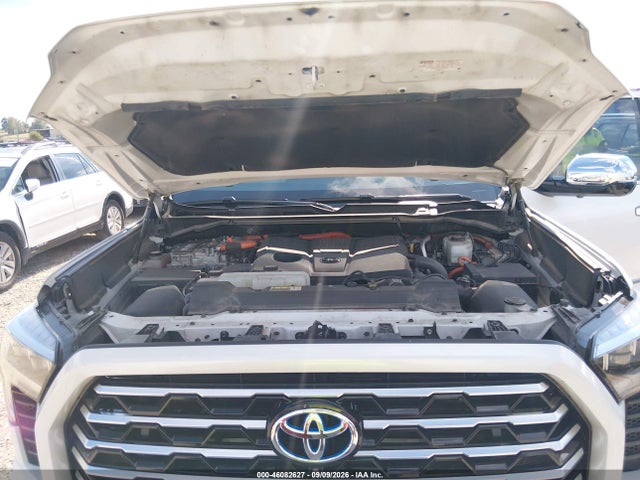 2022 Toyota Tundra Hybrid Capstone მანქანა იყიდება აუქციონზე, vin: 5TFVC5DBXNX002391, აუქციონის ნომერი: 46082627