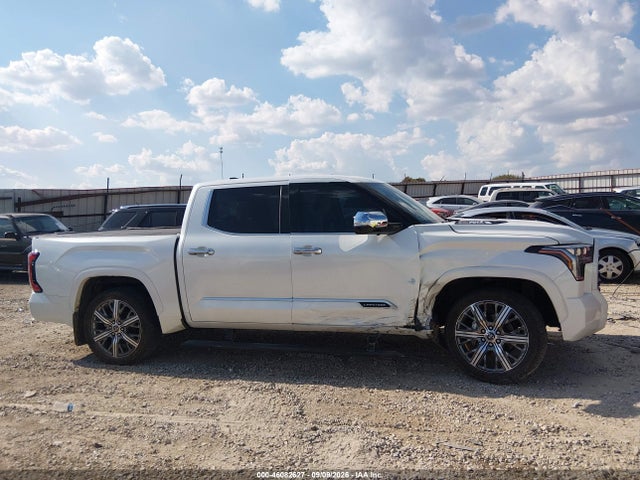 2022 Toyota Tundra Hybrid Capstone მანქანა იყიდება აუქციონზე, vin: 5TFVC5DBXNX002391, აუქციონის ნომერი: 46082627