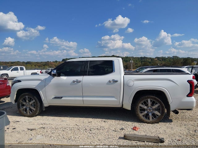 2022 Toyota Tundra Hybrid Capstone მანქანა იყიდება აუქციონზე, vin: 5TFVC5DBXNX002391, აუქციონის ნომერი: 46082627