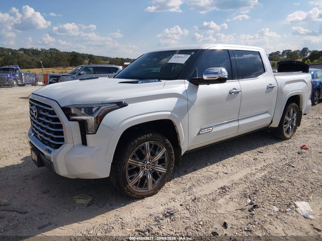 2022 Toyota Tundra Hybrid Capstone მანქანა იყიდება აუქციონზე, vin: 5TFVC5DBXNX002391, აუქციონის ნომერი: 46082627
