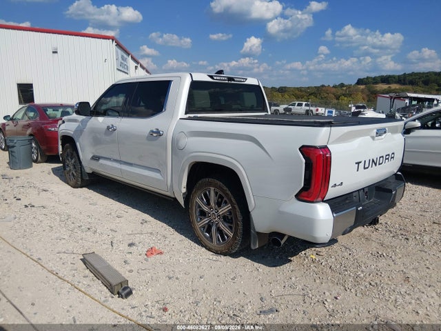 2022 Toyota Tundra Hybrid Capstone მანქანა იყიდება აუქციონზე, vin: 5TFVC5DBXNX002391, აუქციონის ნომერი: 46082627