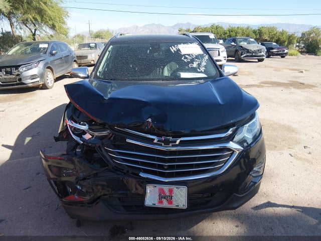 2020 Chevrolet Equinox Fwd Premier 1.5l Turbo მანქანა იყიდება აუქციონზე, vin: 3GNAXNEV1LS529818, აუქციონის ნომერი: 46082636