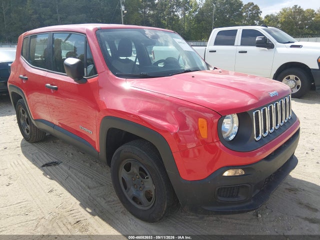 46082653 :رقم المزاد ، ZACCJBAH3FPC03851 vin ، 2015 Jeep Renegade Sport مزاد بيع