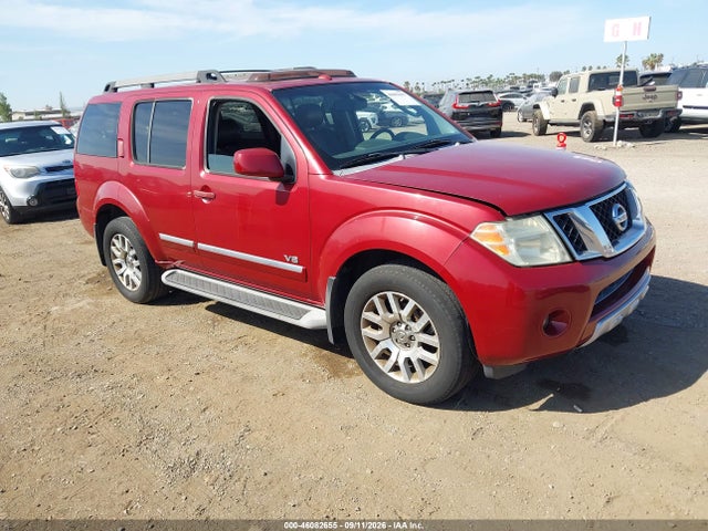 Продажа на аукционе авто 2008 Nissan Pathfinder Le V8, vin: 5N1BR18A88C622966, номер лота: 46082655