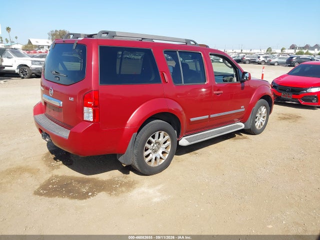 Продажа на аукционе авто 2008 Nissan Pathfinder Le V8, vin: 5N1BR18A88C622966, номер лота: 46082655