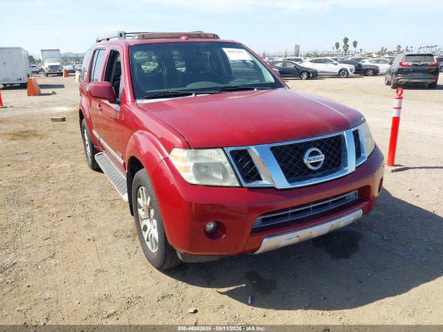 Продажа на аукционе авто 2008 Nissan Pathfinder Le V8, vin: 5N1BR18A88C622966, номер лота: 46082655