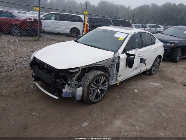 46082712 :رقم المزاد ، JN1EV7AR3LM256081 vin ، 2020 Infiniti Q50 مزاد بيع