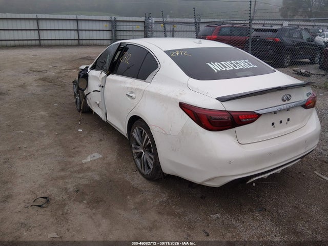 46082712 :رقم المزاد ، JN1EV7AR3LM256081 vin ، 2020 Infiniti Q50 مزاد بيع