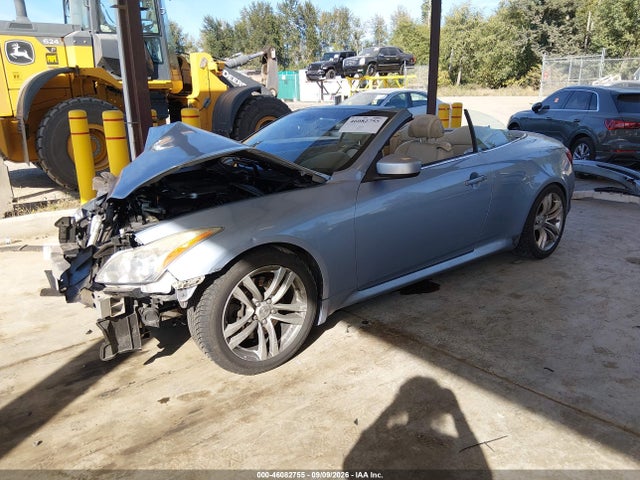 46082755 :رقم المزاد ، JNKCV66E09M722190 vin ، 2009 Infiniti G37 مزاد بيع