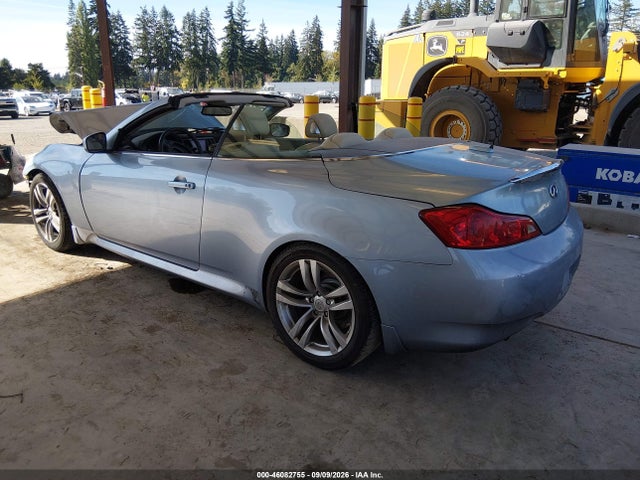 46082755 :رقم المزاد ، JNKCV66E09M722190 vin ، 2009 Infiniti G37 مزاد بيع