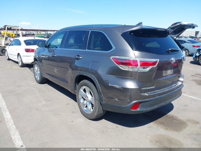 Toyota Highlander Limited V6 2015 5TDYKRFH3FS106253 Image 3