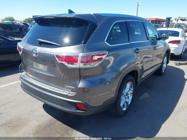 Toyota Highlander Limited V6 2015 5TDYKRFH3FS106253 Image 4