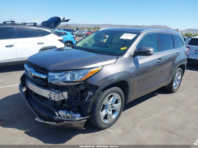 Toyota Highlander Limited V6 2015 5TDYKRFH3FS106253 Image 6