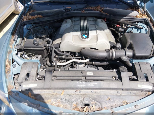 2004 Bmw 645ci მანქანა იყიდება აუქციონზე, vin: WBAEH73494B190555, აუქციონის ნომერი: 46082801