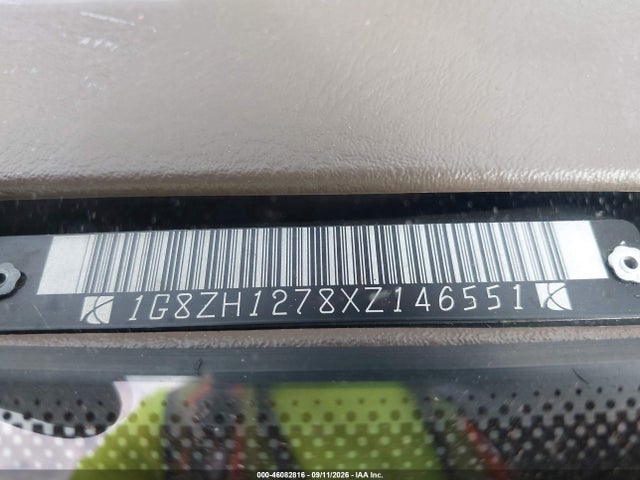 1999 Saturn Sc2 მანქანა იყიდება აუქციონზე, vin: 1G8ZH1278XZ146551, აუქციონის ნომერი: 46082816