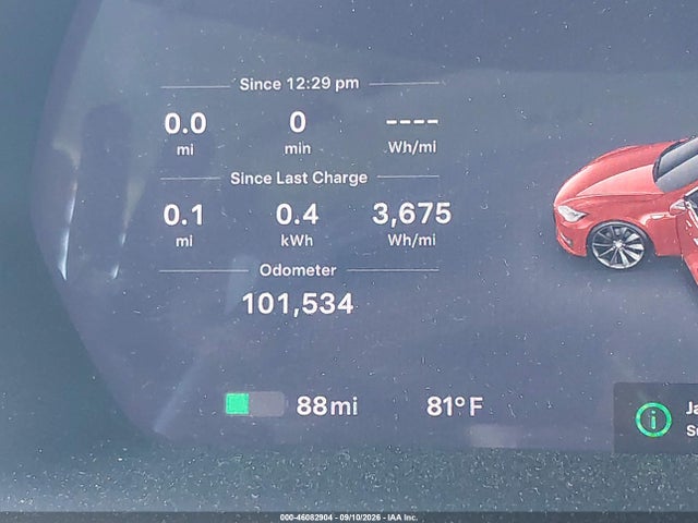 Tesla Model S 70d/85d/p85d 2015 5YJSA1H26FFP71378 Image 16