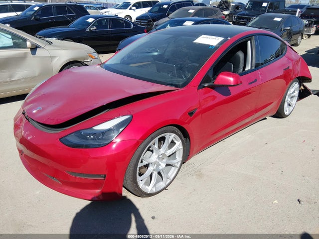 Tesla Model 3 Long Range Dual Motor All-wheel Drive 2021 5YJ3E1EB5MF085441 Image 2