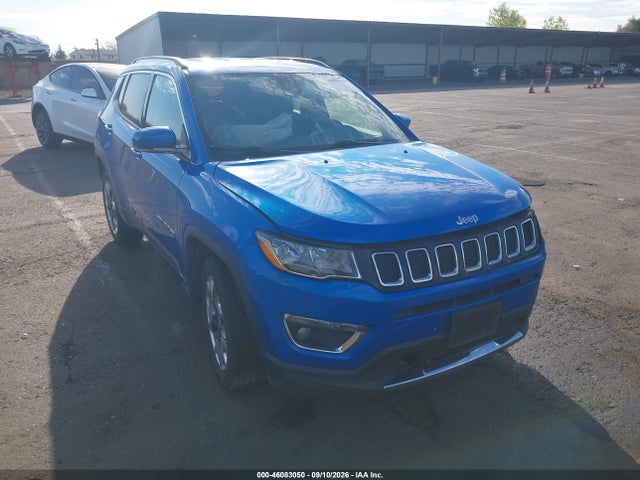 Aukcja sprzedaży 2021 Jeep Compass Limited 4x4, vin: 3C4NJDCB4MT602853, numer aukcji: 46083050