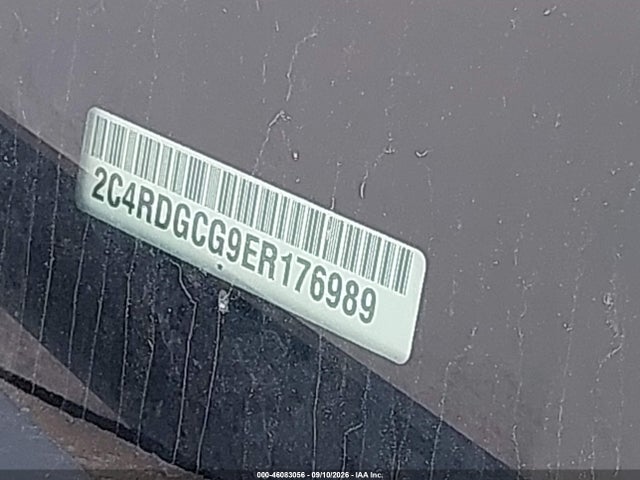 Aukcja sprzedaży 2014 Dodge Grand Caravan Sxt, vin: 2C4RDGCG9ER176989, numer aukcji: 46083056