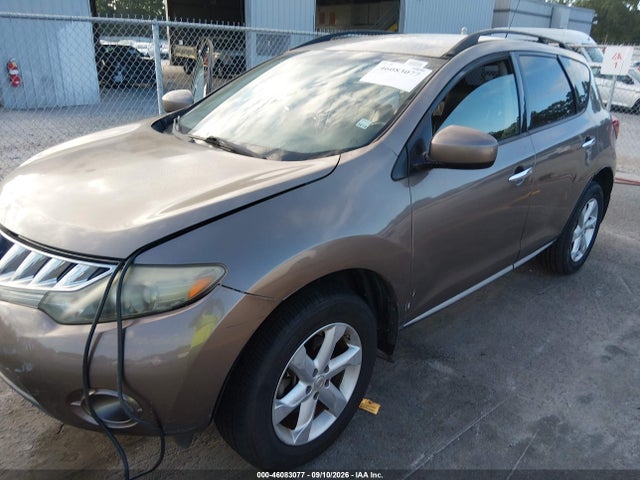 Aukcja sprzedaży 2009 Nissan Murano Sl, vin: JN8AZ18U79W019263, numer aukcji: 46083077