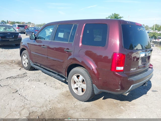 46083100 :رقم المزاد ، 5FNYF4H5XAB020641 vin ، 2010 Honda Pilot Ex-l مزاد بيع