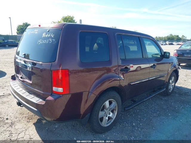 46083100 :رقم المزاد ، 5FNYF4H5XAB020641 vin ، 2010 Honda Pilot Ex-l مزاد بيع