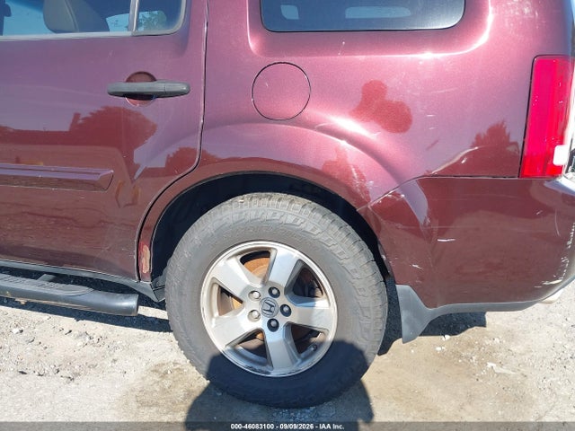 46083100 :رقم المزاد ، 5FNYF4H5XAB020641 vin ، 2010 Honda Pilot Ex-l مزاد بيع