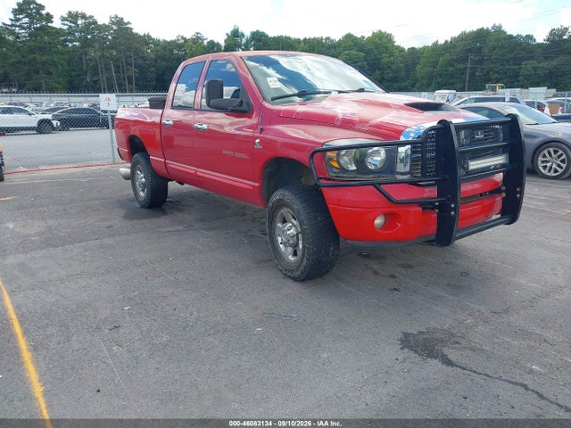46083134 :رقم المزاد ، 3D7KS28C86G179945 vin ، 2006 Dodge Ram 2500 Slt/trx4 Off Road/sport/power Wagon مزاد بيع