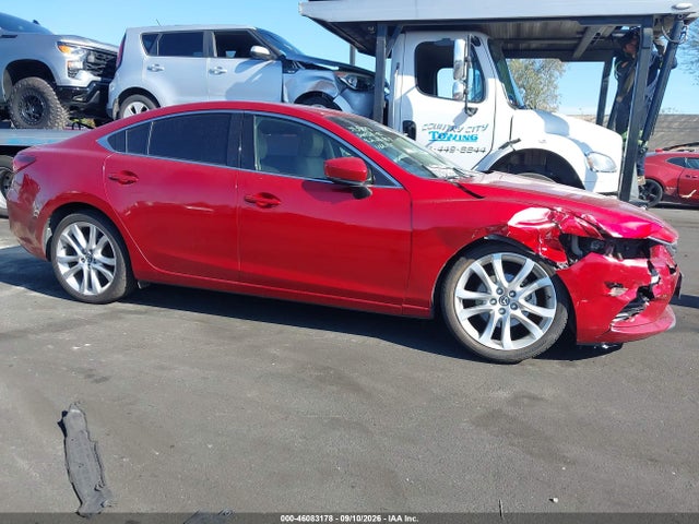 2017 Mazda Mazda6 Touring მანქანა იყიდება აუქციონზე, vin: JM1GL1V55H1130751, აუქციონის ნომერი: 46083178