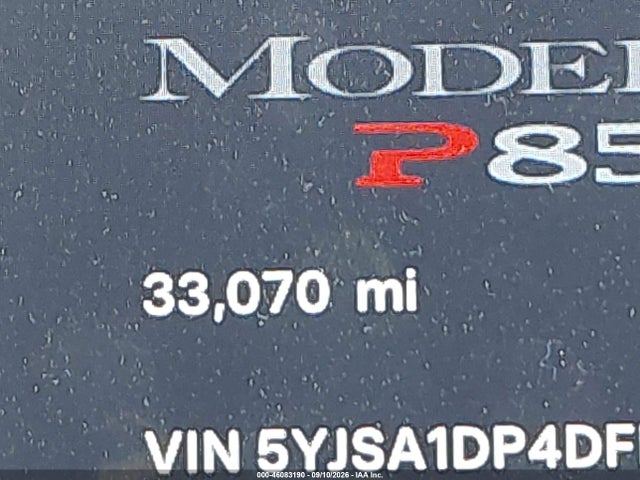 Aukcja sprzedaży 2013 Tesla Model S Performance, vin: 5YJSA1DP4DFP23652, numer aukcji: 46083190