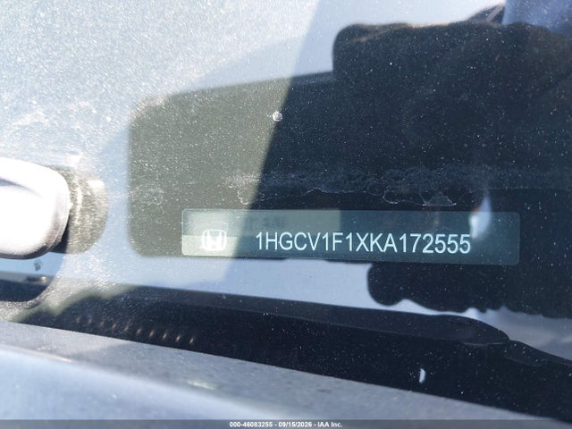 Продажа на аукционе авто 2019 Honda Accord Lx, vin: 1HGCV1F1XKA172555, номер лота: 46083255