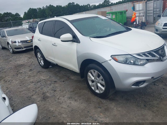 2012 Nissan Murano S მანქანა იყიდება აუქციონზე, vin: JN8AZ1MU9CW109091, აუქციონის ნომერი: 46083264