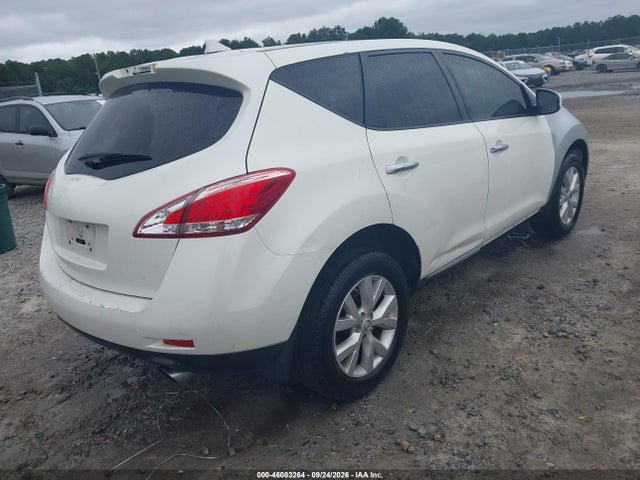 2012 Nissan Murano S მანქანა იყიდება აუქციონზე, vin: JN8AZ1MU9CW109091, აუქციონის ნომერი: 46083264