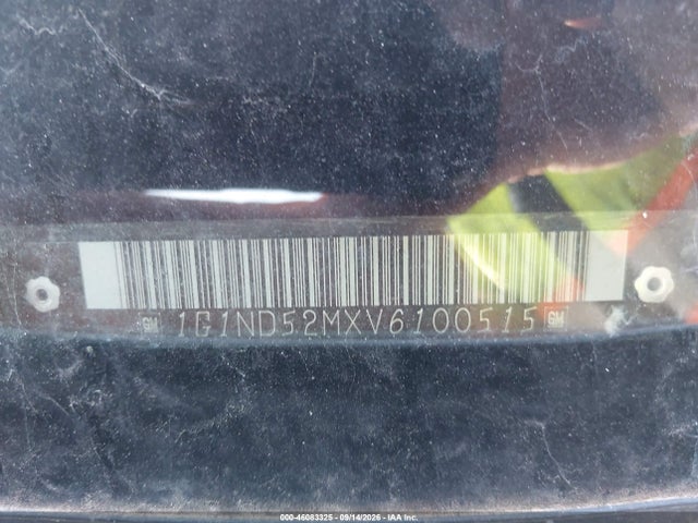 46083325 :رقم المزاد ، 1G1ND52MXV6100515 vin ، 1997 Chevrolet Malibu مزاد بيع