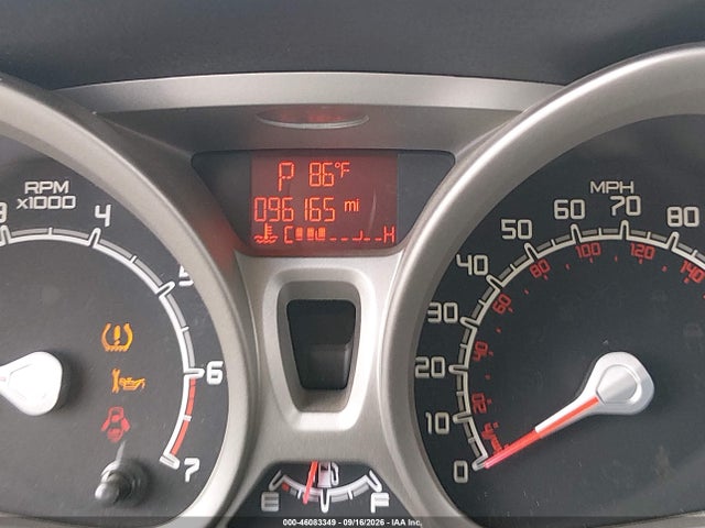 2013 Ford Fiesta Se მანქანა იყიდება აუქციონზე, vin: 3FADP4EJ9DM153751, აუქციონის ნომერი: 46083349