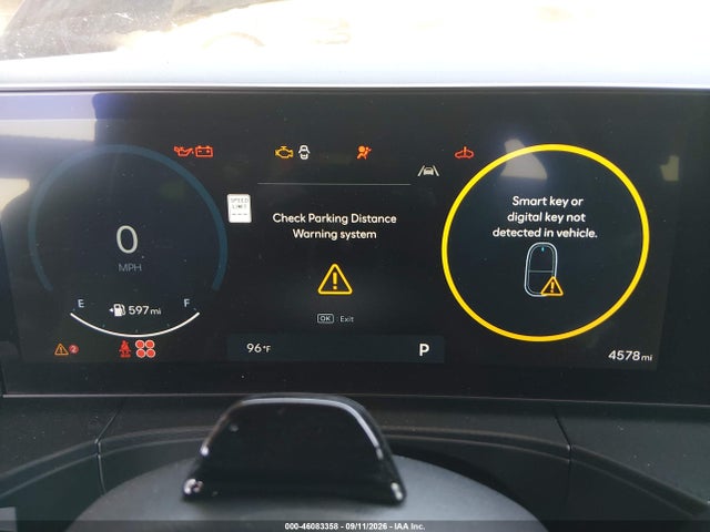 46083358 :رقم المزاد ، 5NMP5DG1XTH122875 vin ، 2026 Hyundai Santa Fe Hybrid Calligraphy مزاد بيع