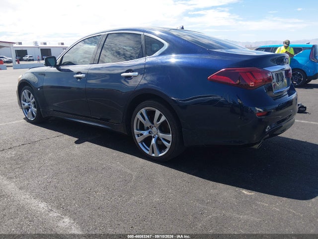 Продажа на аукционе авто 2019 Infiniti Q70 3.7 Luxe, vin: JN1BY1AP0KM500029, номер лота: 46083367