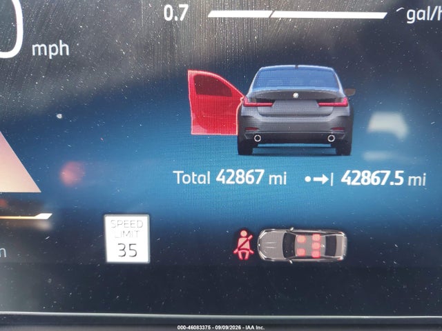 Aukcja sprzedaży 2025 Bmw 330i, vin: 3MW69CW01S8F07102, numer aukcji: 46083375