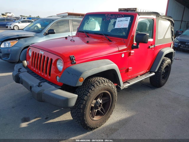 Продажа на аукционе авто 2016 Jeep Wrangler Sport, vin: 1C4AJWAG3GL140665, номер лота: 46083390