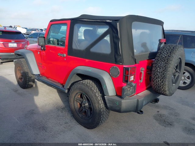Продажа на аукционе авто 2016 Jeep Wrangler Sport, vin: 1C4AJWAG3GL140665, номер лота: 46083390
