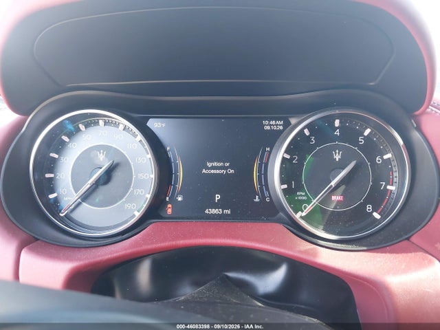 Продаж на аукціоні авто 2022 Maserati Levante Gt, vin: ZN661XUA6NX394751, номер лоту: 46083398