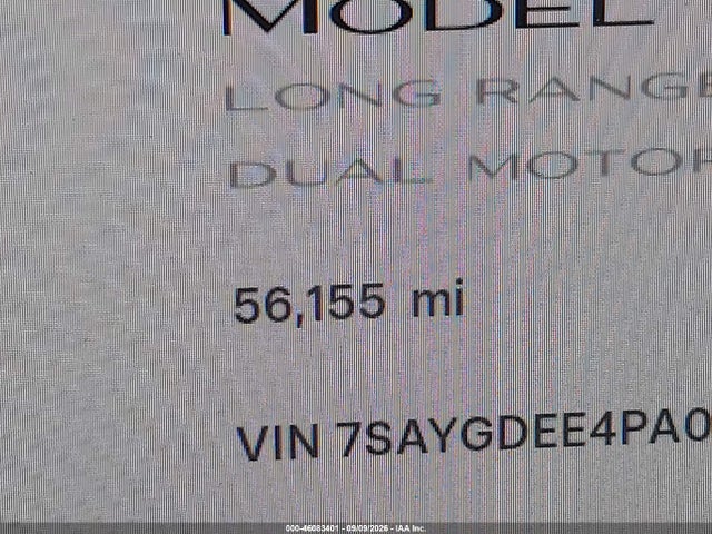 Aukcja sprzedaży 2023 Tesla Model Y Awd/long Range Dual Motor All-wheel Drive, vin: 7SAYGDEE4PA045416, numer aukcji: 46083401