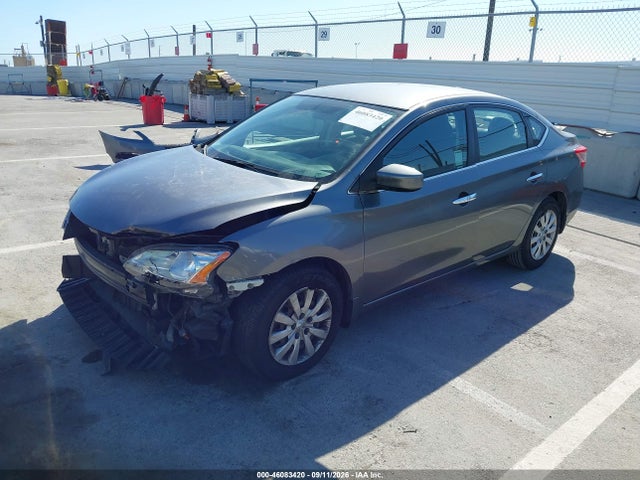 2015 Nissan Sentra Sv მანქანა იყიდება აუქციონზე, vin: 3N1AB7AP9FL696830, აუქციონის ნომერი: 46083420
