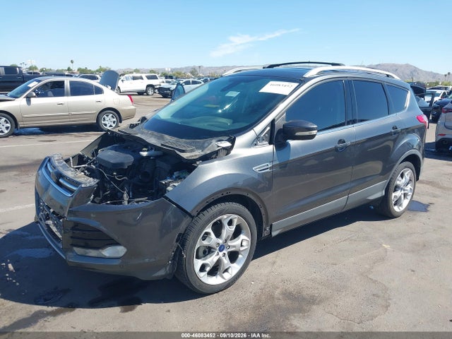 46083452 :رقم المزاد ، 1FMCU0J92FUA25736 vin ، 2015 Ford Escape Titanium مزاد بيع