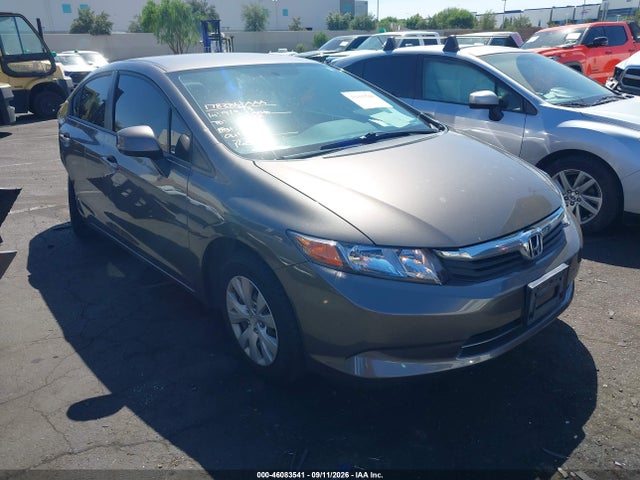 Aukcja sprzedaży 2012 Honda Civic Lx, vin: 19XFB2F56CE352546, numer aukcji: 46083541