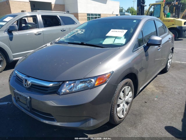 2012 Honda Civic Lx მანქანა იყიდება აუქციონზე, vin: 19XFB2F56CE352546, აუქციონის ნომერი: 46083541