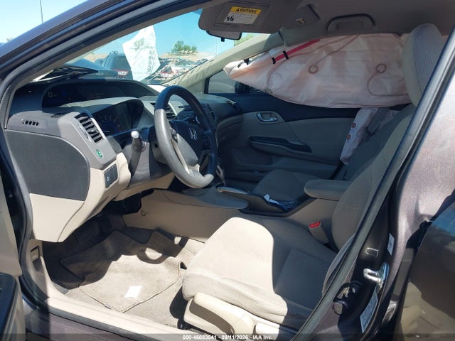 2012 Honda Civic Lx მანქანა იყიდება აუქციონზე, vin: 19XFB2F56CE352546, აუქციონის ნომერი: 46083541