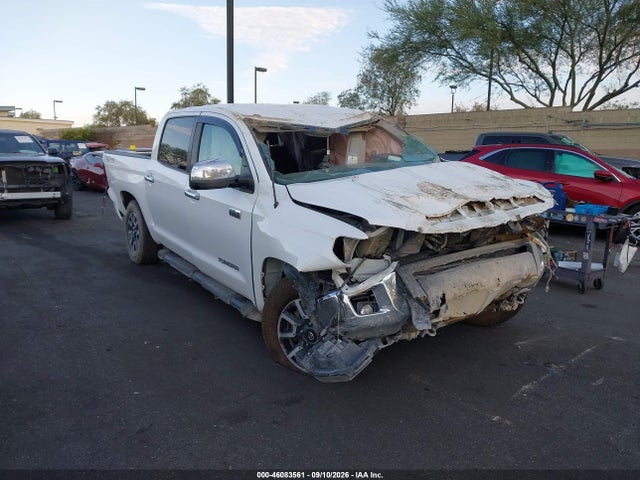 46083561 :رقم المزاد ، 5TFFY5F12HX213969 vin ، 2017 Toyota Tundra Limited 5.7l V8 مزاد بيع